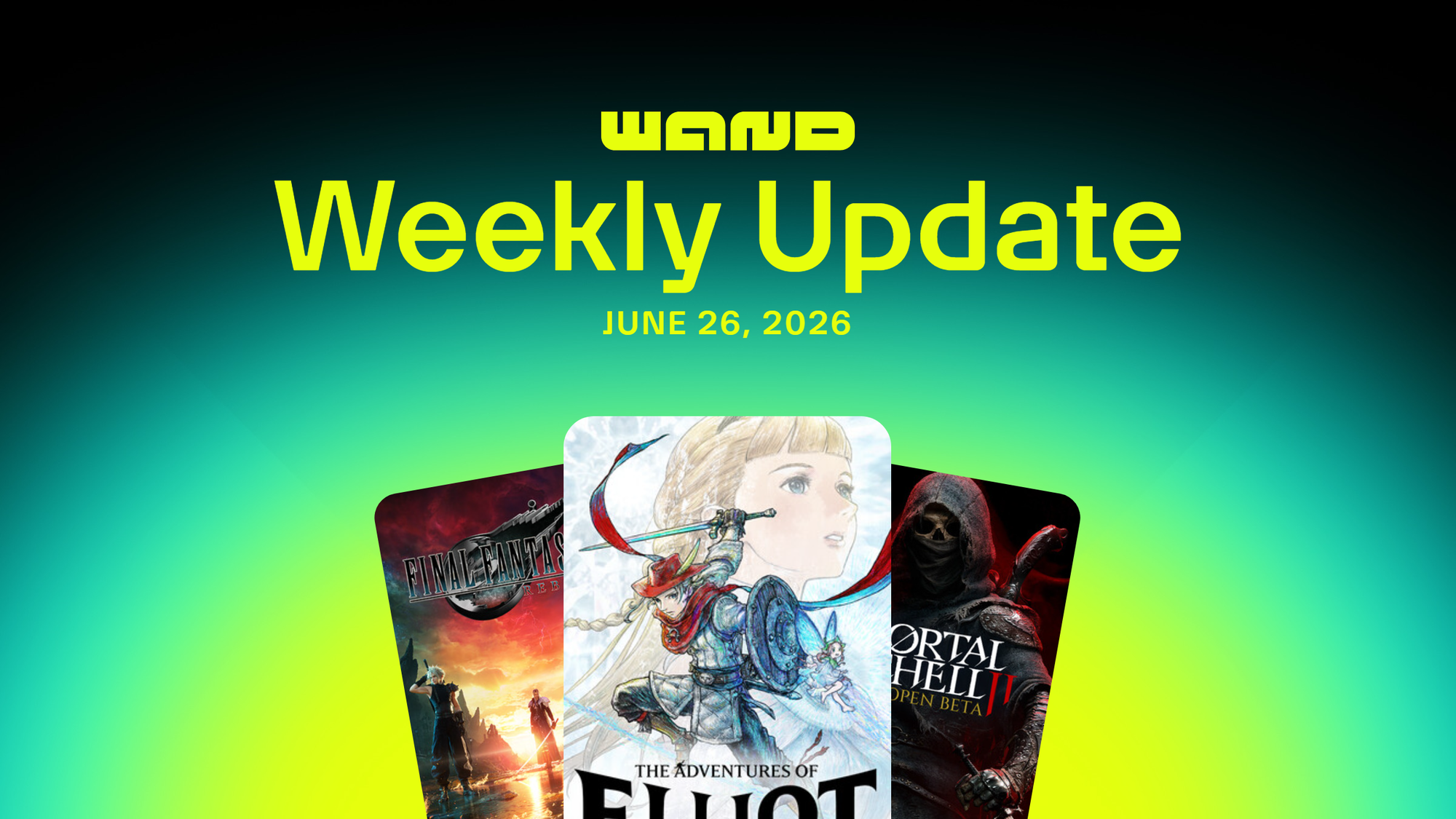 Weekly Update - June 26th, 2026